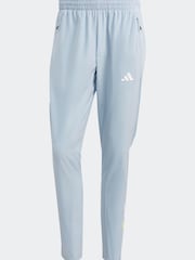 adidas Blue Performance Train Icons 3-Stripes Training Joggers - Image 6 of 6