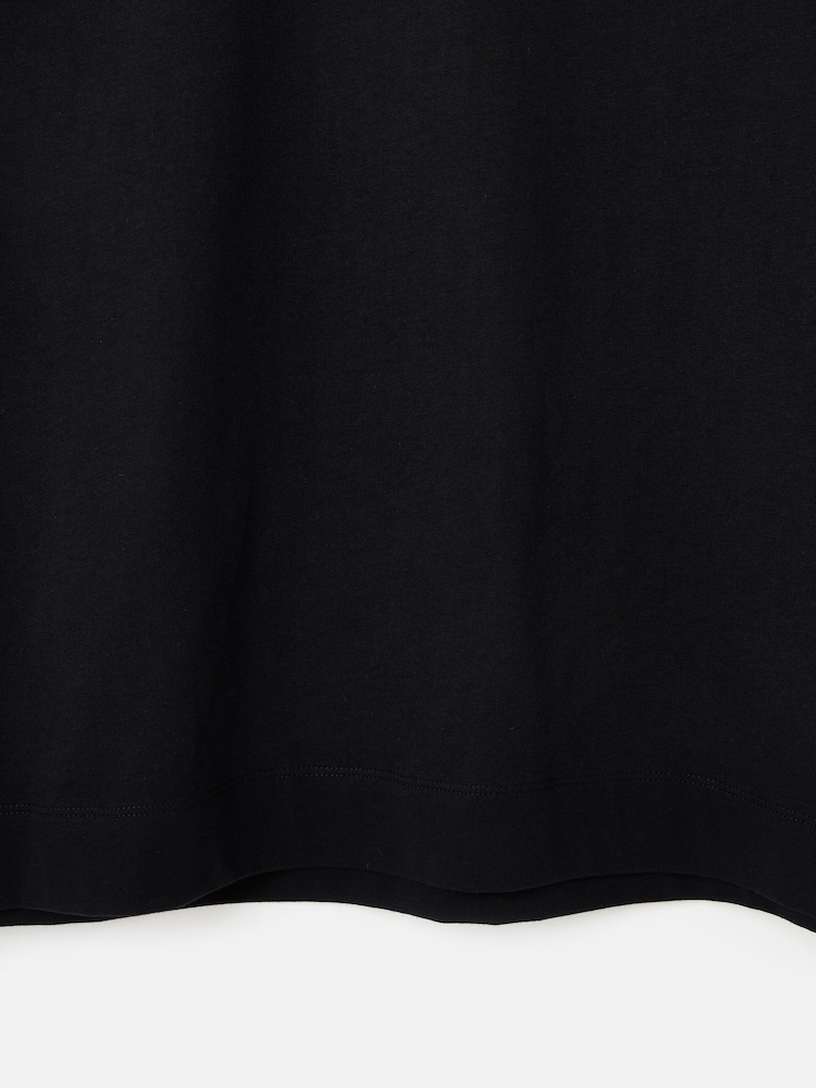 Oliver Bonas Black Ruffle Sleeve T-Shirt - Bild 7 von 7