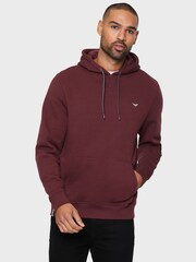 Threadbare Burgundy Pullover Hoodie - Image 1 of 4