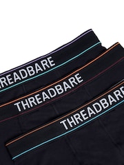 Threadbare Black Hipster Boxers 5 Packs - Image 3 of 4