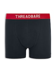 Threadbare Black Dark Black Hipster Boxers 3 Pack - Image 2 of 4