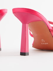 Pink - Forever Comfort® Pantoletten mit strassverzierter Schnalle - Bild 4 von 6