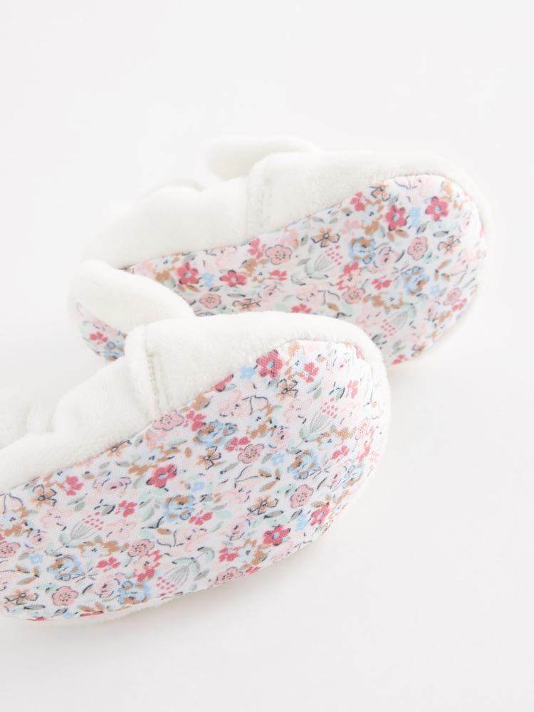White Bunny Character Slip-On Baby Shoes (0-18mths) - Image 4 of 5