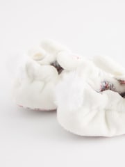 White Bunny Character Slip-On Baby Shoes (0-18mths) - Image 5 of 5