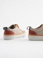 Neutral Standard Fit (F) Touch Fastening Chevron Trainers - Image 5 of 5