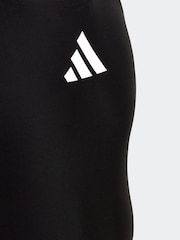 Noir - adidas petit maillot de bain uni à logo - Image 5 de 5