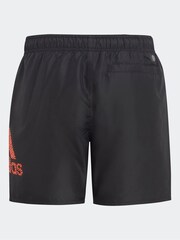 adidas Black Performance Logo Clx Swim Shorts - Image 2 of 5