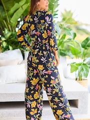 Myleene Klass Black Button Through Jumpsuit - Image 2 of 7