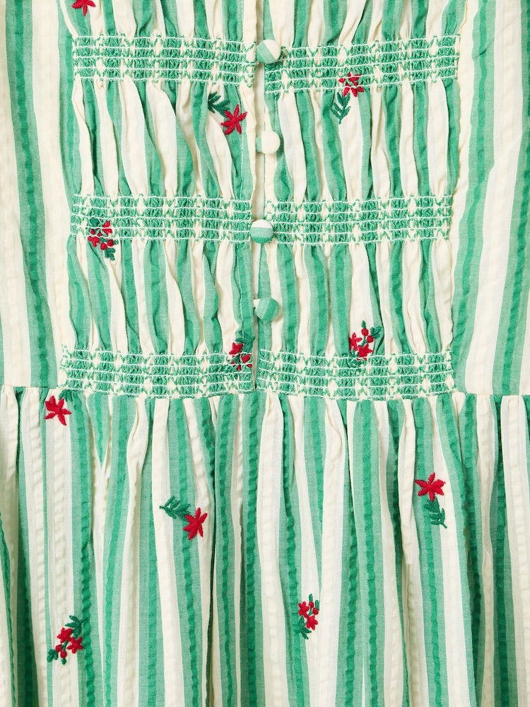 dark green golf dress SHEIN Unity Women's Elegant Sexy Pastal Summer Tea Party Dress, Slim Fit Waisted A-Line Textured Pleated Fabric Round Neck Short Sleeve Geometric Patchwork asospartner main image 0