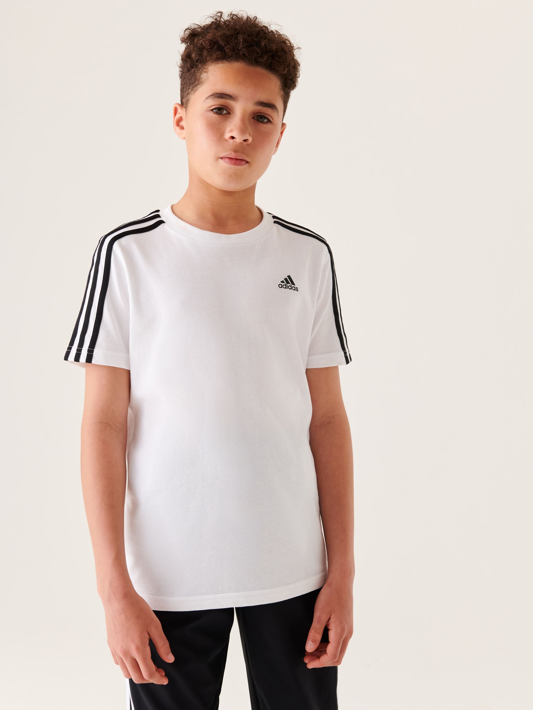 Buy adidas White Sportswear Junior Train Essentials AEROREADY 3 Stripes Regular Fit T Shirt from Next South Africa