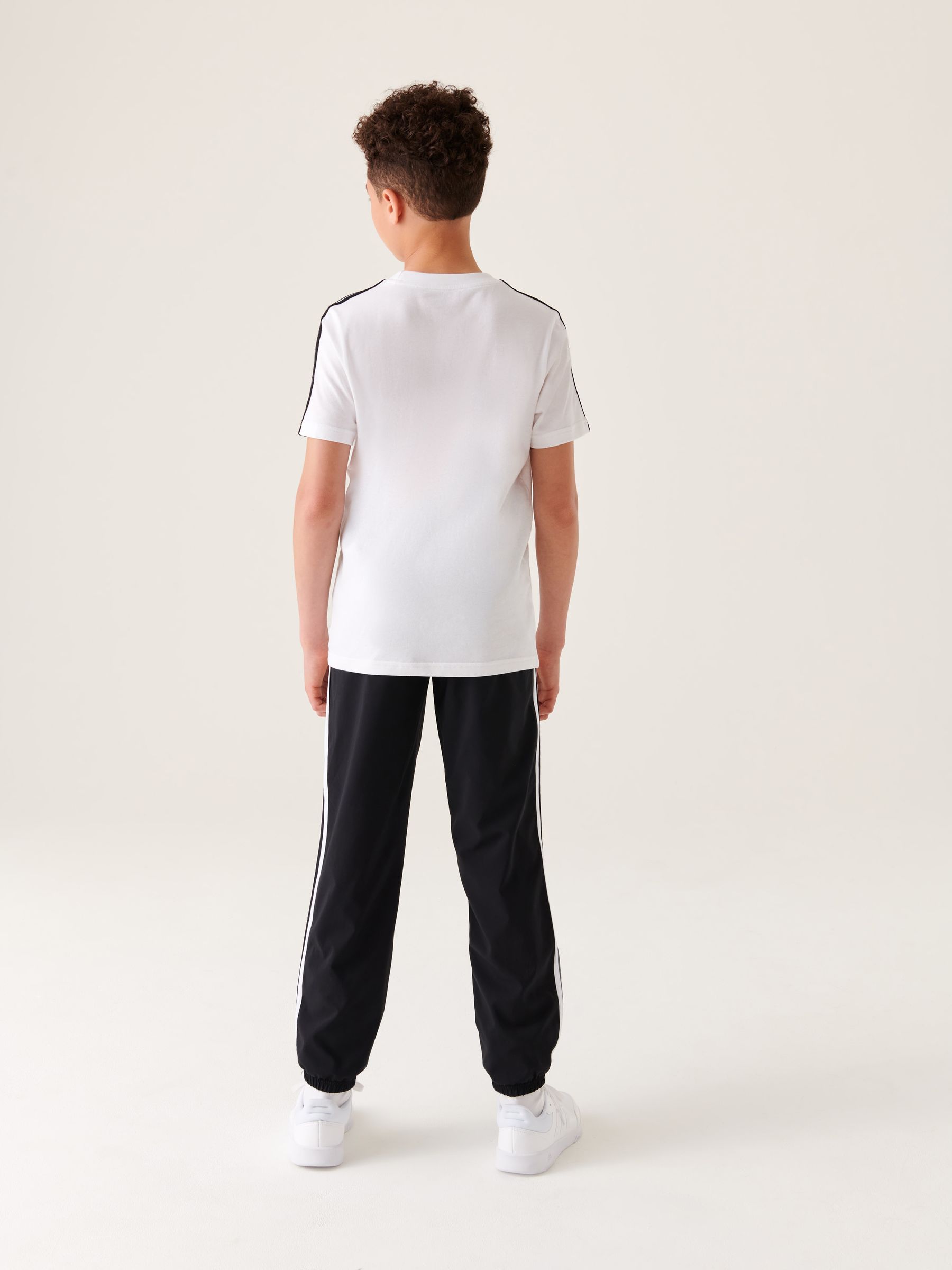 Buy adidas White Sportswear Junior Train Essentials AEROREADY 3 Stripes Regular Fit T Shirt from Next Luxembourg