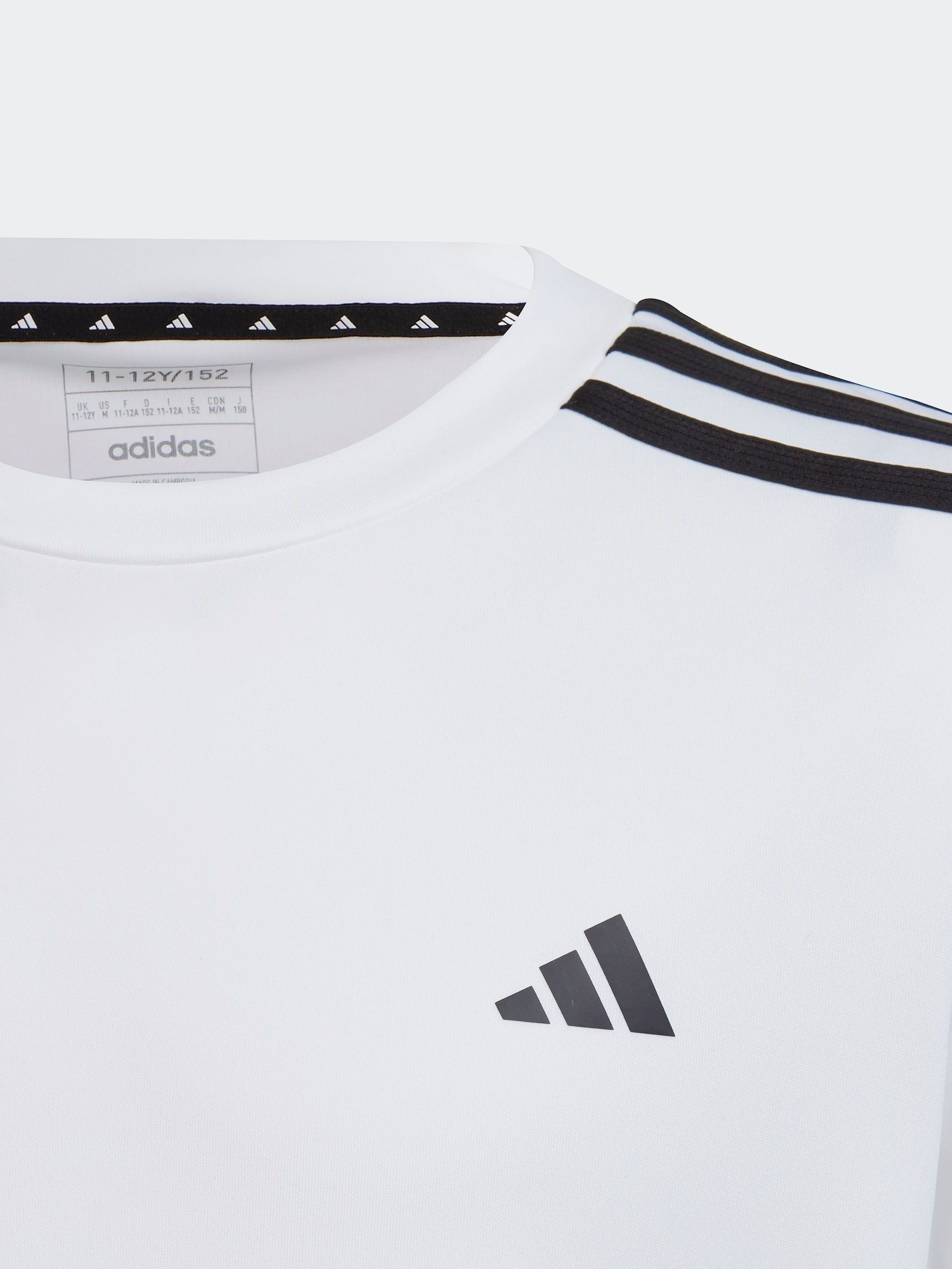 Adidas striped shirt hotsell