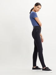 Levi's® Black Mile High Super Skinny Jeans - Image 2 of 7