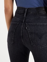 Levi's® Black Mile High Super Skinny Jeans - Image 4 of 7