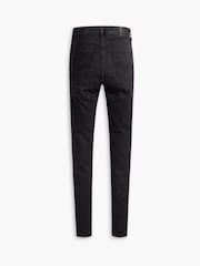 Levi's® Black Mile High Super Skinny Jeans - Image 6 of 7