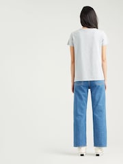 Levi's® Grey The Perfect 100% Cotton T-Shirt - Image 2 of 6