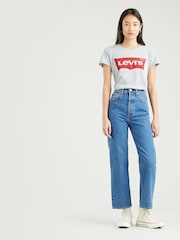 Levi's® Grey The Perfect 100% Cotton T-Shirt - Image 3 of 6