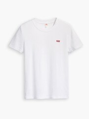 Levi's® White Baby Rib 100% Cotton T-Shirt - Image 3 of 3