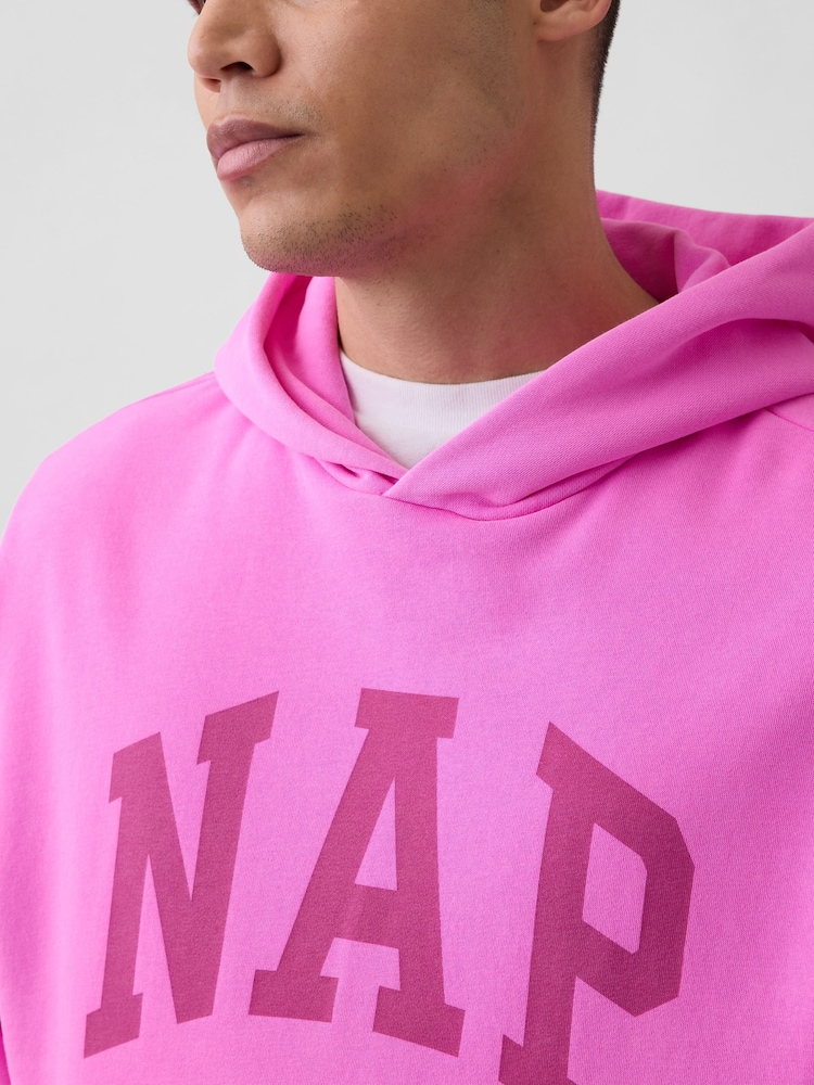 Gap Pink VintageSoft NAP Logo Hoodie - Image 4 of 4 Gap Pink VintageSoft NAP Logo Hoodie - Image 4 of 4