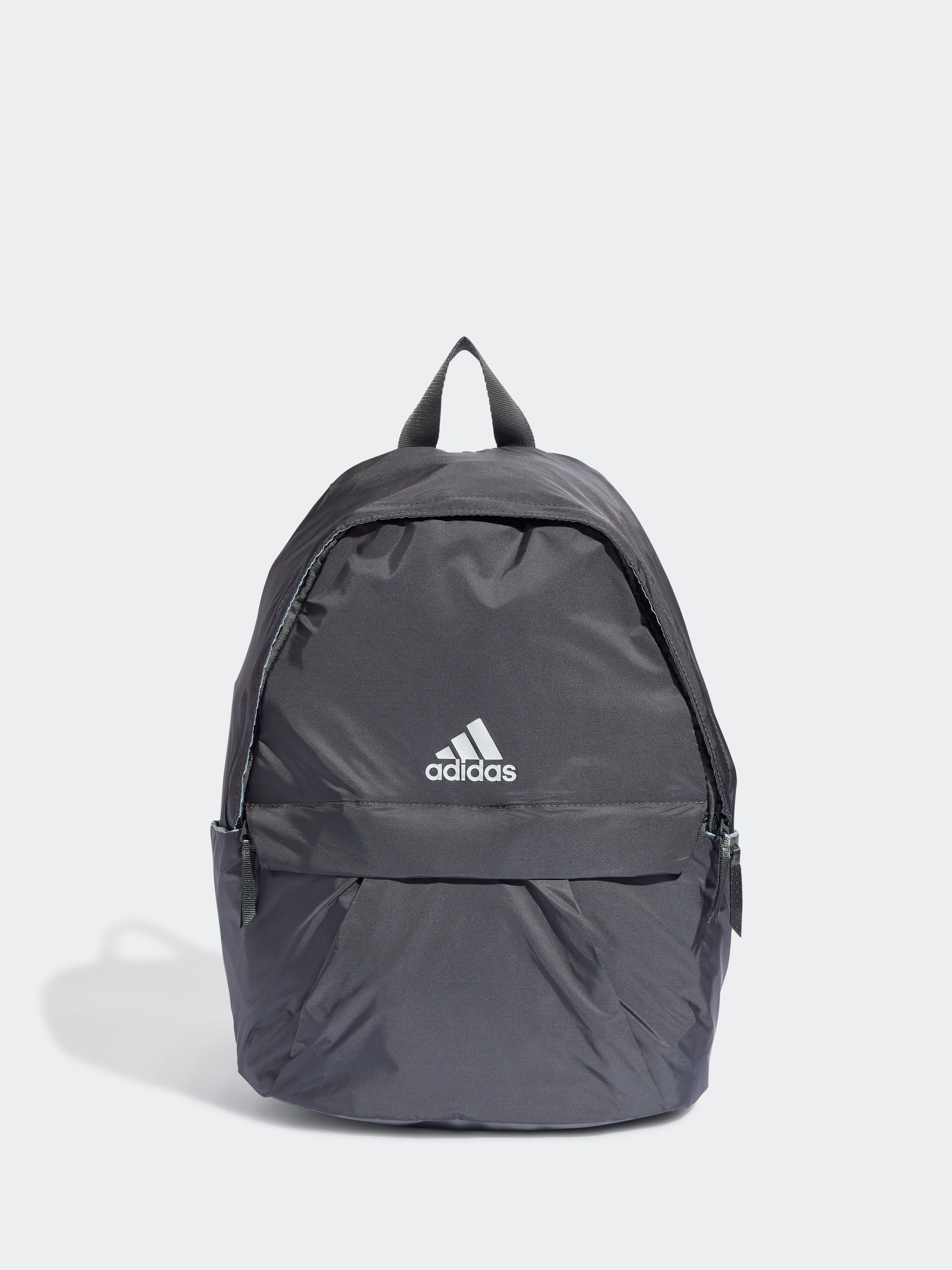Adidas grey backpack discount
