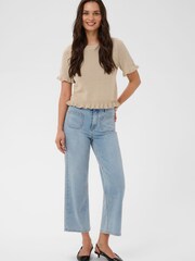 Kaffe Blue Brook Cropped High-Waist Jeans - Image 2 of 6