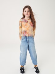 Orange Mesh Long Sleeve T-Shirt (3-16yrs) - Image 2 of 5
