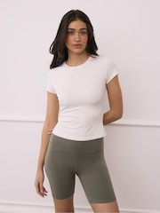 Gym + Coffee Natural Soft Motion T-Shirt - Image 2 of 6