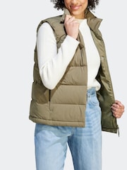 adidas Terrex Green Helionic Down Vest - Image 4 of 8