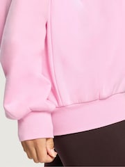 Gym + Coffee Pink Sierra Snap Collar Sweatshirt - Image 5 of 6
