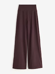 Gym + Coffee Brown Soft Motion Wide Leg Leggings - Image 6 of 6