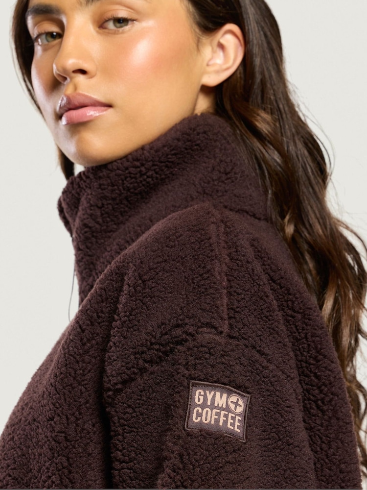 Gym + Coffee Brown Industry High Collar Jacket - Image 10 of 10 Gym + Coffee Brown Industry High Collar Jacket - Image 10 of 10