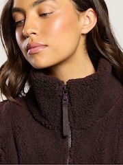 Gym + Coffee Brown Industry High Collar Jacket - Image 6 of 10