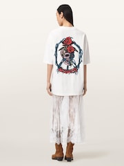 AllSaints White Arran Lace Skirt - Image 7 of 8