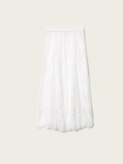 AllSaints White Arran Lace Skirt - Image 8 of 8