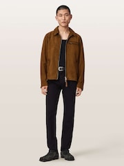 AllSaints Brown Ashwood Jacket - Image 6 of 10