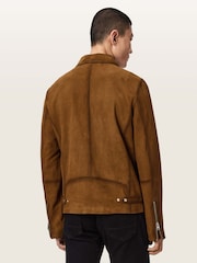 AllSaints Brown Ashwood Jacket - Image 7 of 10