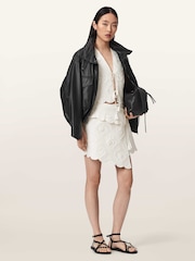 AllSaints White Mona Top - Image 5 of 6