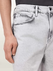 AllSaints Grey Lenny Shorts - Image 3 of 7