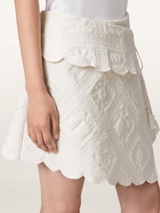 AllSaints White Mona Skirt - Image 3 of 7
