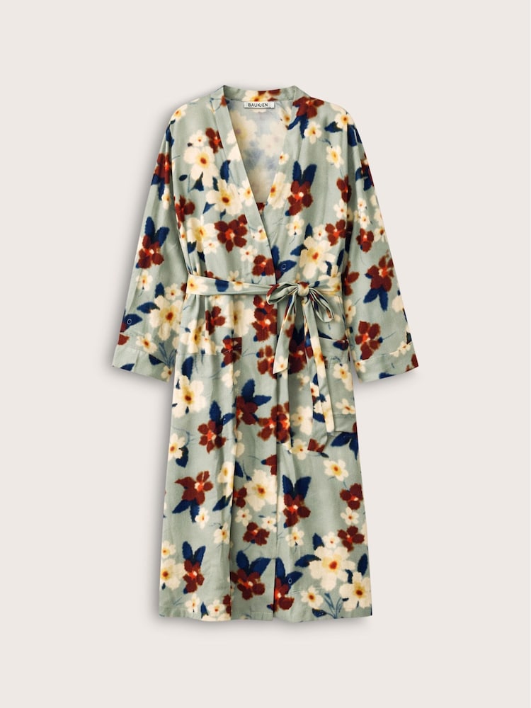 Baukjen Green Onassia Printed Robe - Image 4 of 4