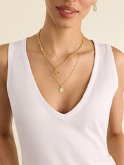 Baukjen White Jada Cotton V-Neck Tank - Image 3 of 4