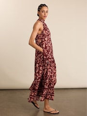 Baukjen Pink Anouk Printed Sleeveless Maxi Dress - Image 5 of 5