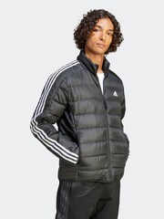 adidas Terrex Black Essentials 3-Stripes Light Down Jacket - Image 4 of 7