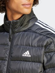 adidas Terrex Black Essentials 3-Stripes Light Down Jacket - Image 5 of 7