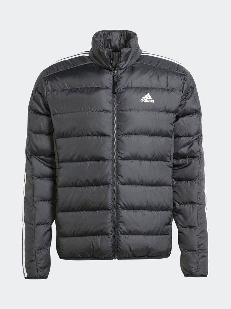 adidas Terrex Black Essentials 3-Stripes Light Down Jacket - Image 7 of 7