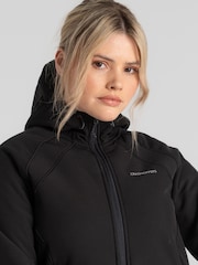 Craghoppers Gwen Hooded Black Jacket - Image 4 of 7