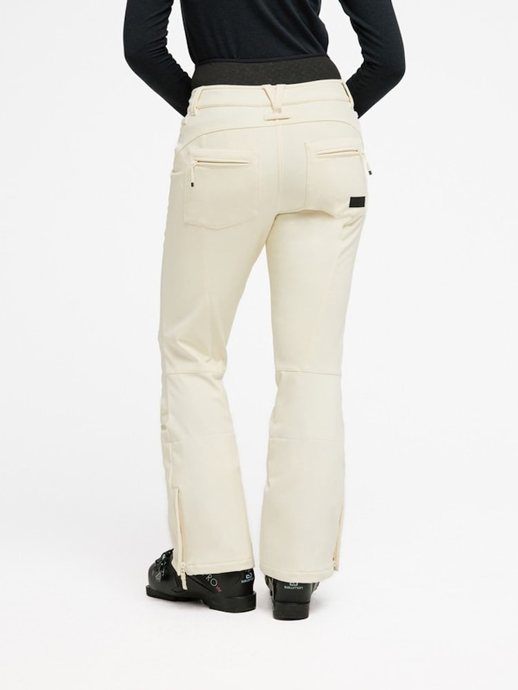 Roxy White Rising High PT Technical Snow Trousers - Image 4 of 4