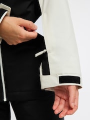 Roxy Black/White Astral Peak Technical Snow Jacket - Image 12 of 13