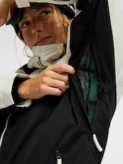 Roxy Black/White Astral Peak Technical Snow Jacket - Image 2 of 13