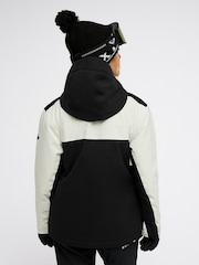 Roxy Black/White Astral Peak Technical Snow Jacket - Image 8 of 13